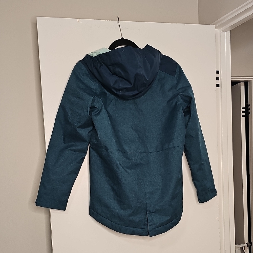 Under Armour Kids' Teal and Navy Puffer Jacket - Picture 3 of 5